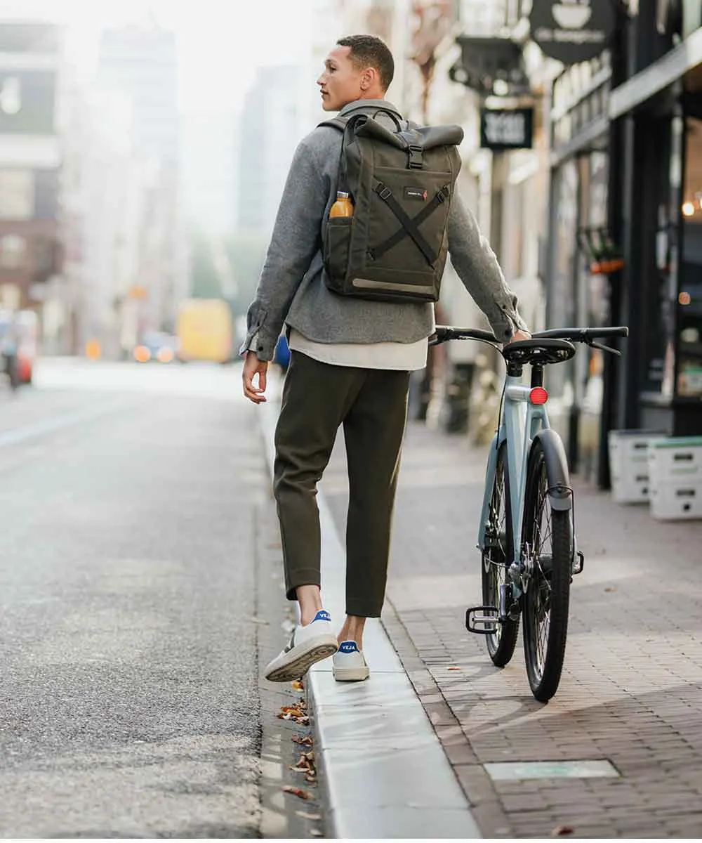 Property of Bike Pack Lenny Rolltop-Rucksack aus recycelten PET-Flaschen
