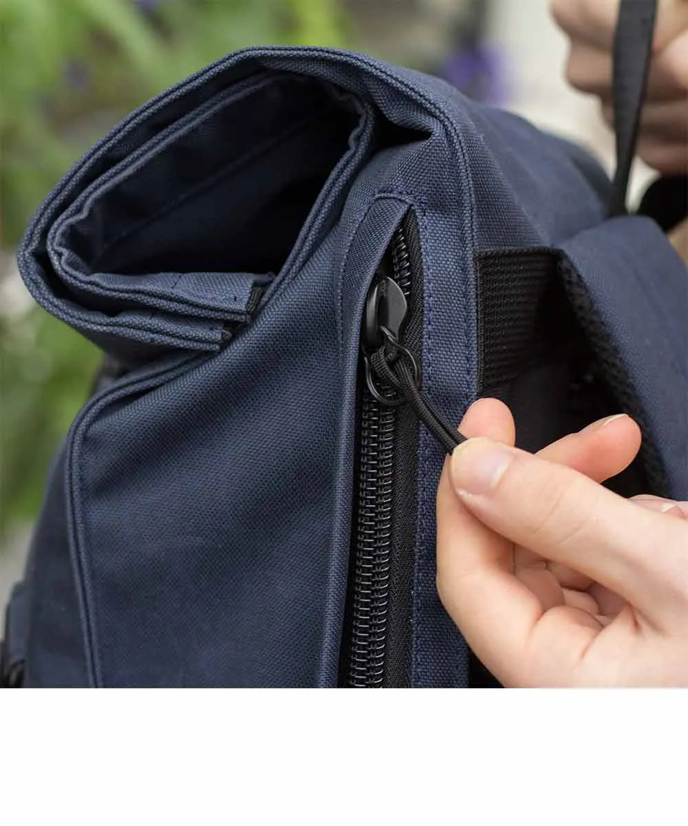 Property of Bike Pack Lenny Rolltop-Rucksack aus recycelten PET-Flaschen