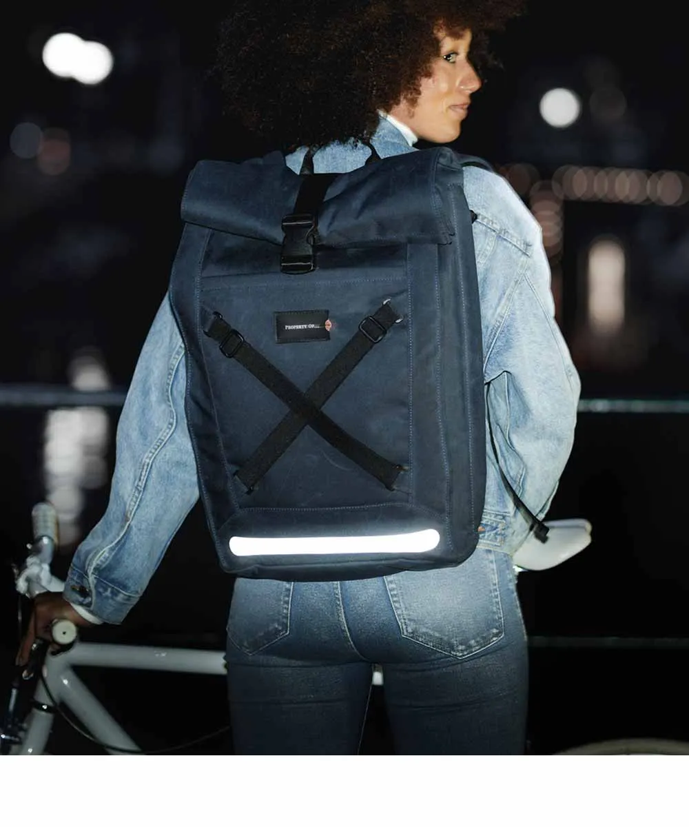 Property of Bike Pack Lenny Rolltop-Rucksack aus recycelten PET-Flaschen