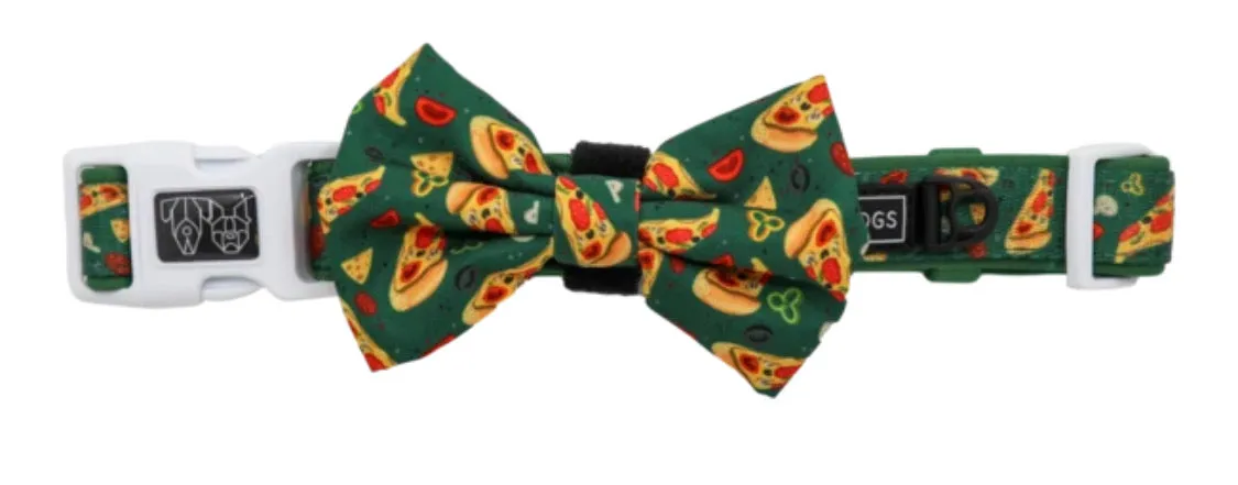 “Pupperonni Pizza" Collar & Bowtie