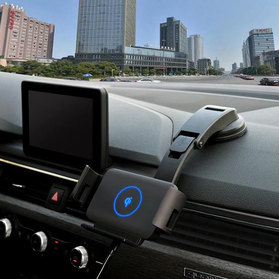 QI Wireless Car Charger For Samsung Galaxy Fold Fold 2 Fold 3 Car Charger Fast Wireless Charging Car Phone Holder