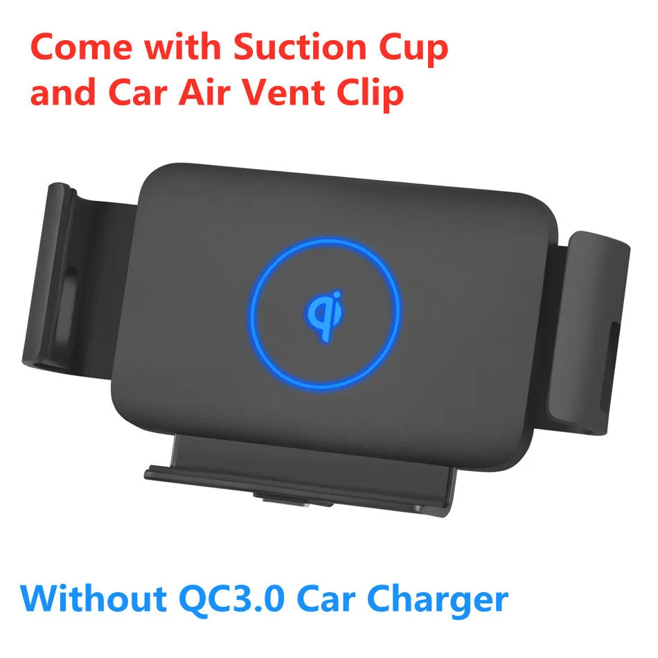 QI Wireless Car Charger For Samsung Galaxy Fold Fold 2 Fold 3 Car Charger Fast Wireless Charging Car Phone Holder
