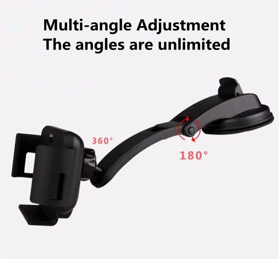 QI Wireless Car Charger For Samsung Galaxy Fold Fold 2 Fold 3 Car Charger Fast Wireless Charging Car Phone Holder