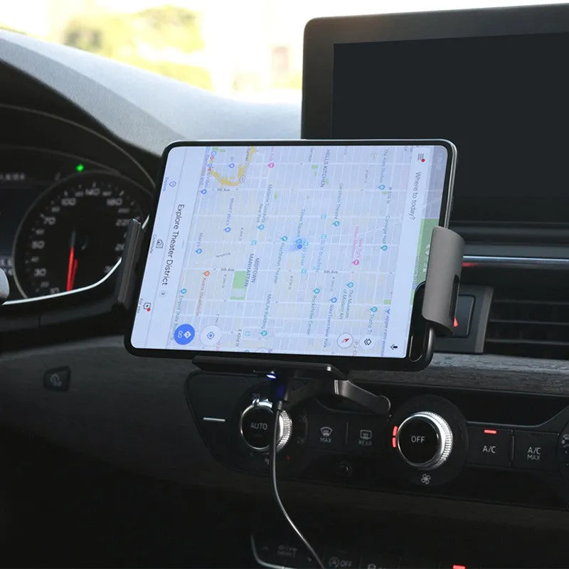 QI Wireless Car Charger For Samsung Galaxy Fold Fold 2 Fold 3 Car Charger Fast Wireless Charging Car Phone Holder