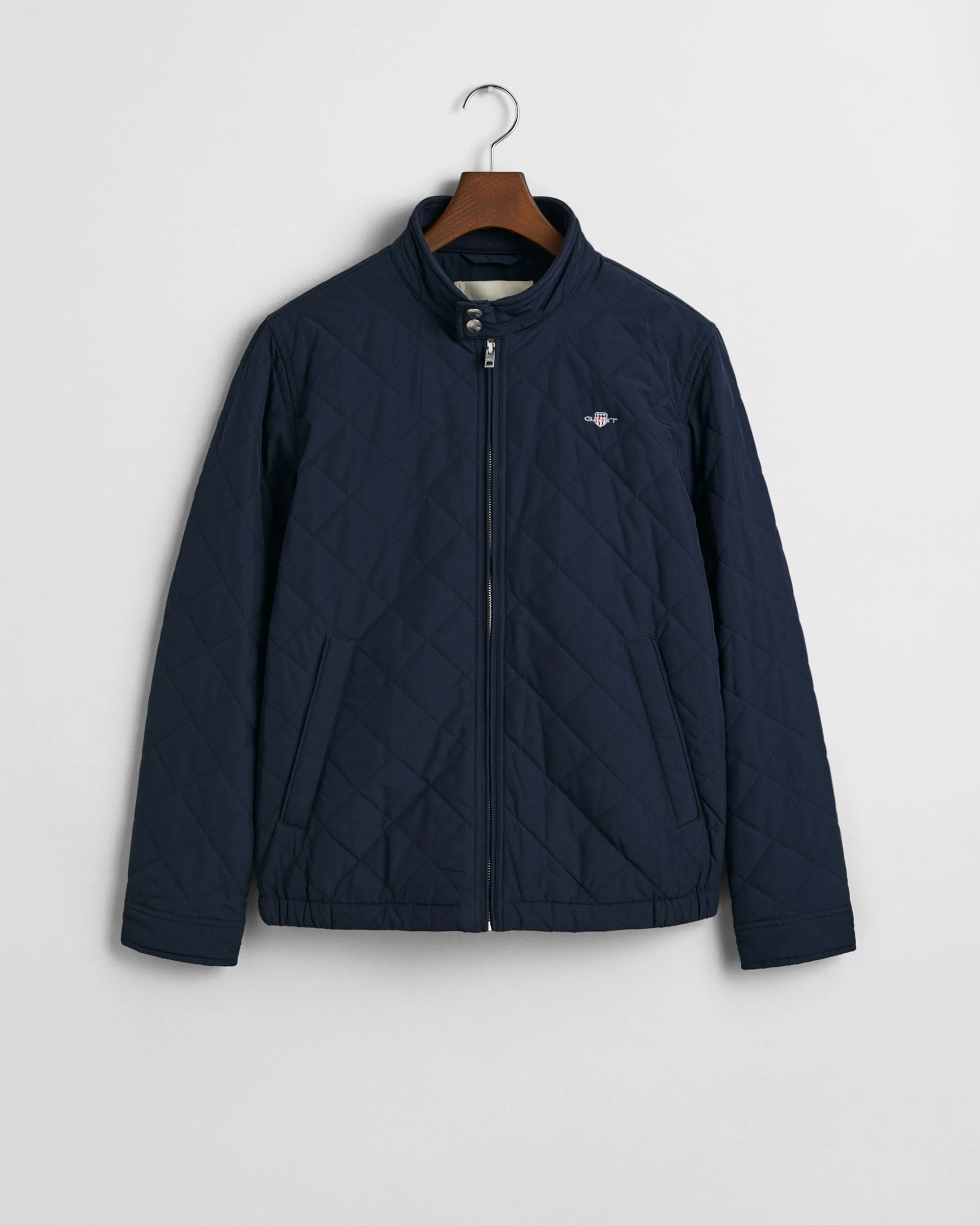 Quilted Windcheater in Navy