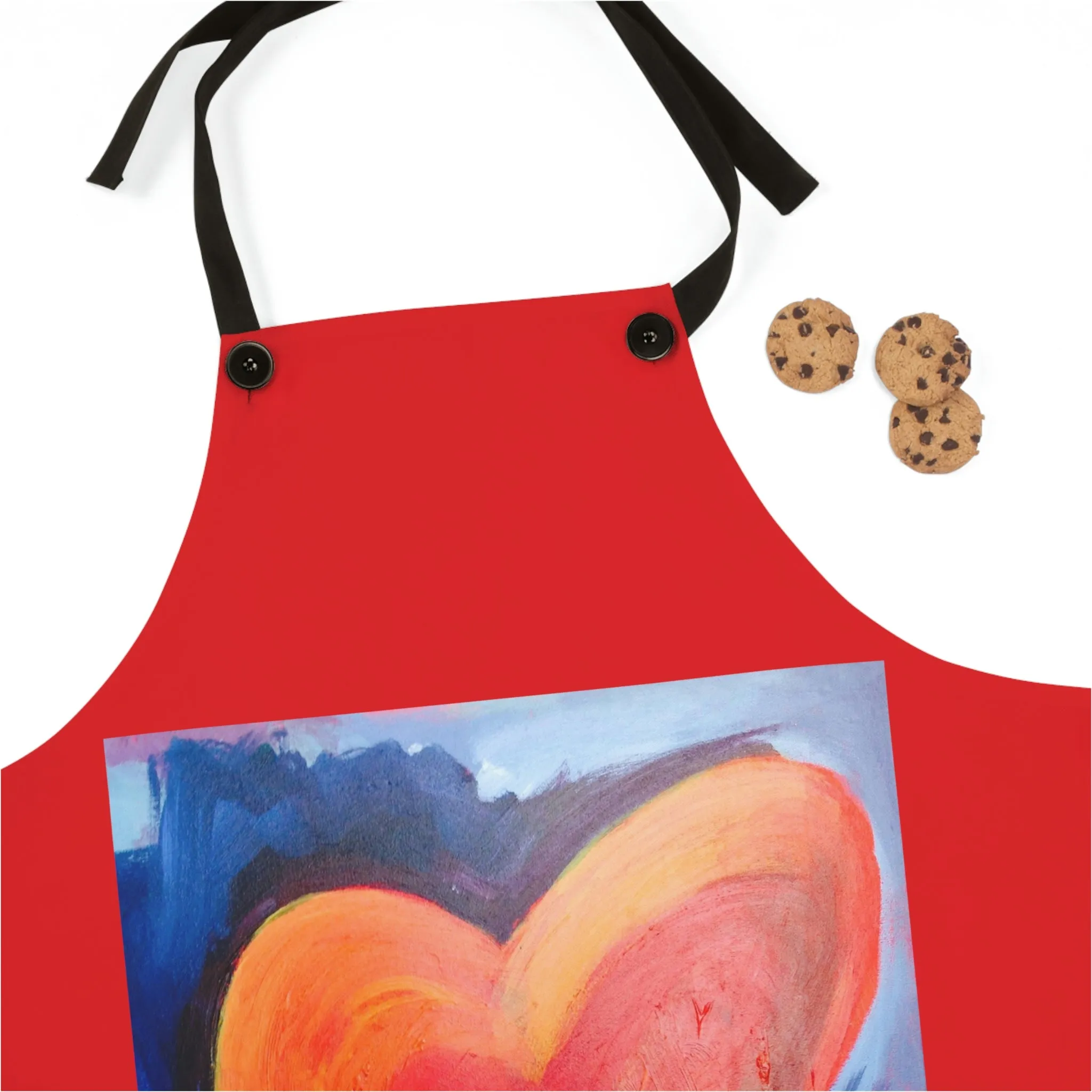 "Red Heart" Apron