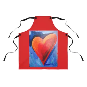 "Red Heart" Apron