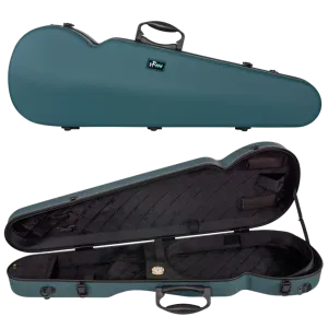 RAAN Shaped Violin Case Mediterranean Blue 3/4-4/4
