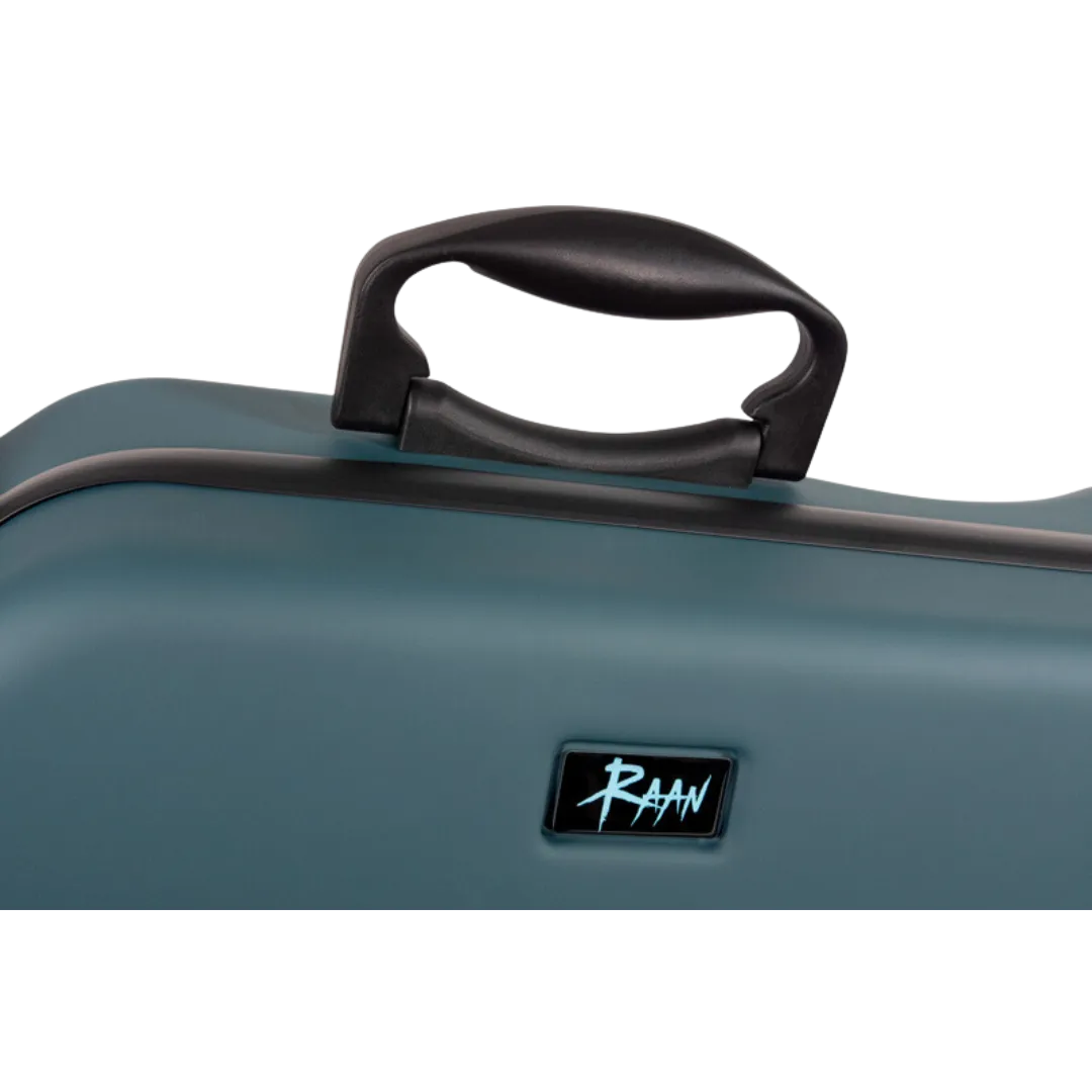 RAAN Shaped Violin Case Mediterranean Blue 3/4-4/4