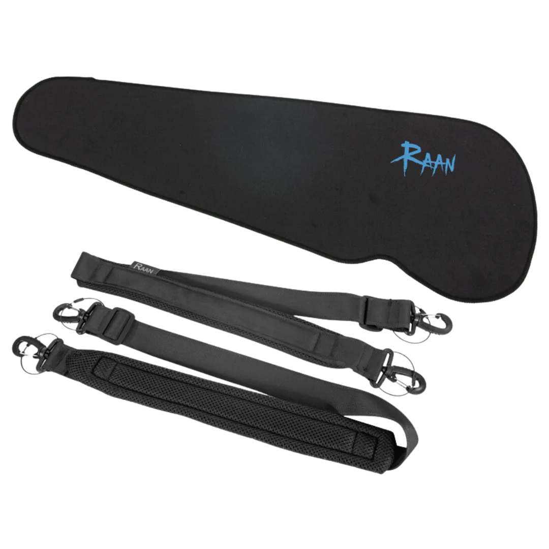 RAAN Shaped Violin Case Mediterranean Blue 3/4-4/4