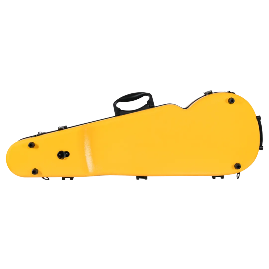 RAAN Shaped Violin Case Sunflower Yellow 1/4-1/2