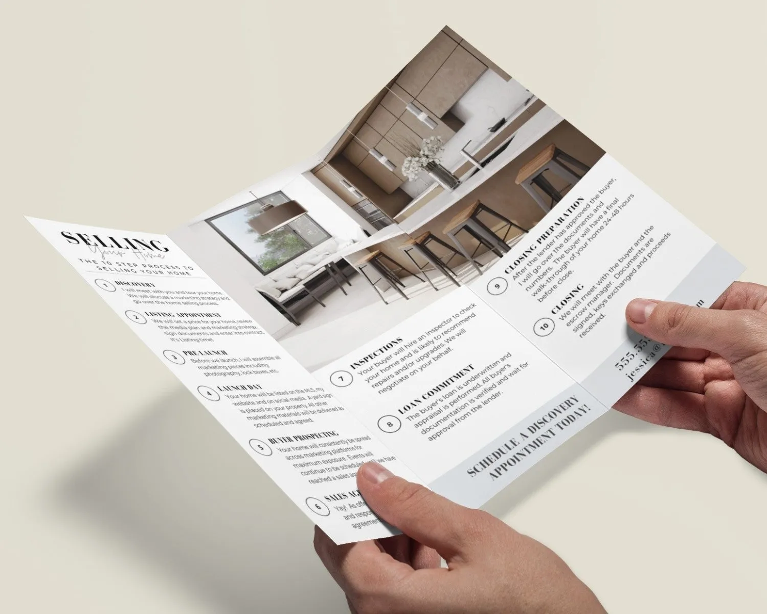 Real Estate Tri-Fold Brochure - Custom