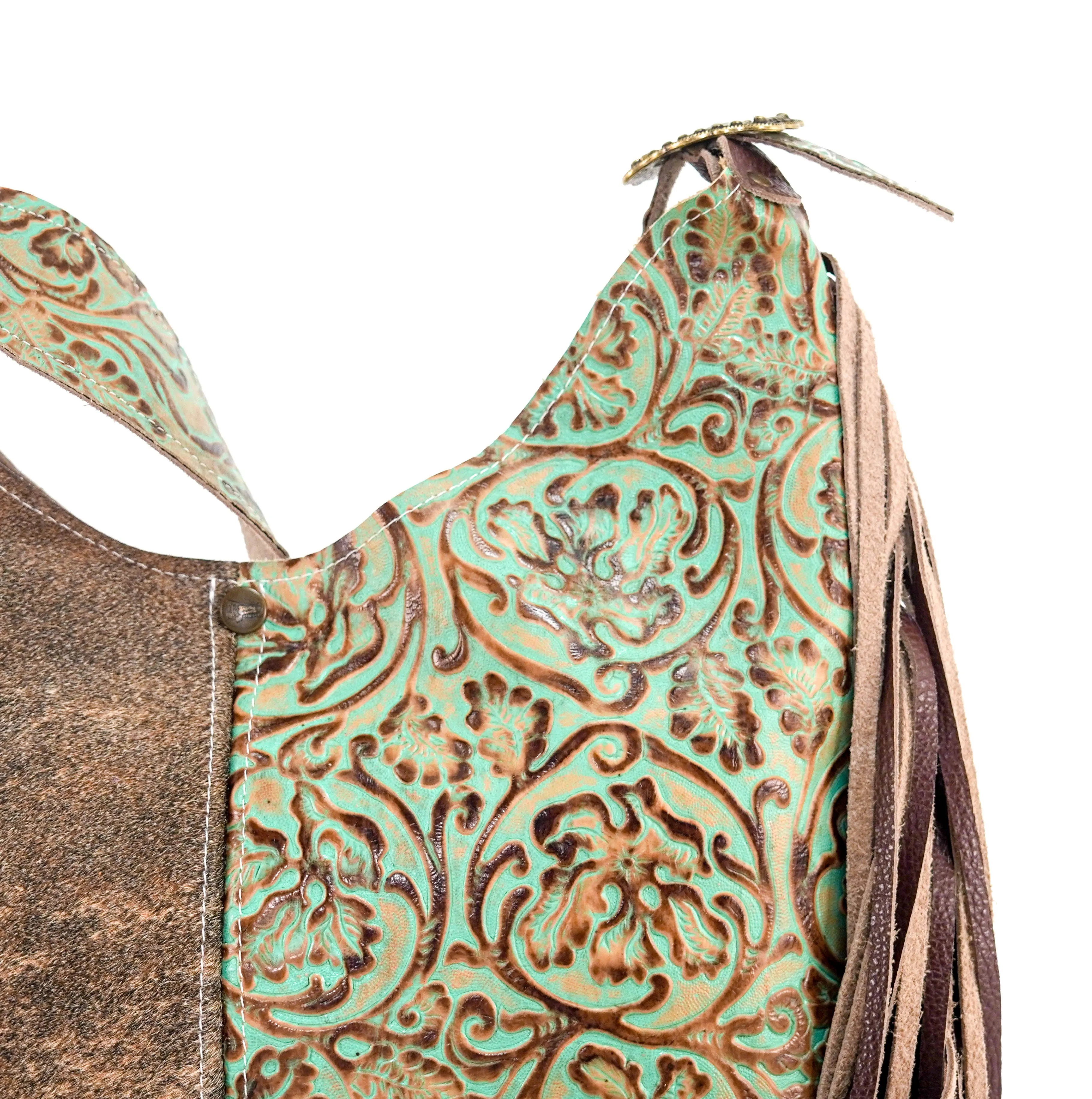Reba - Brindle w/ Turquoise tool