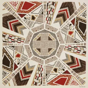 REFRAIN - Water repellent finish - Amaterasu - Furoshiki   110 x 110 cm　