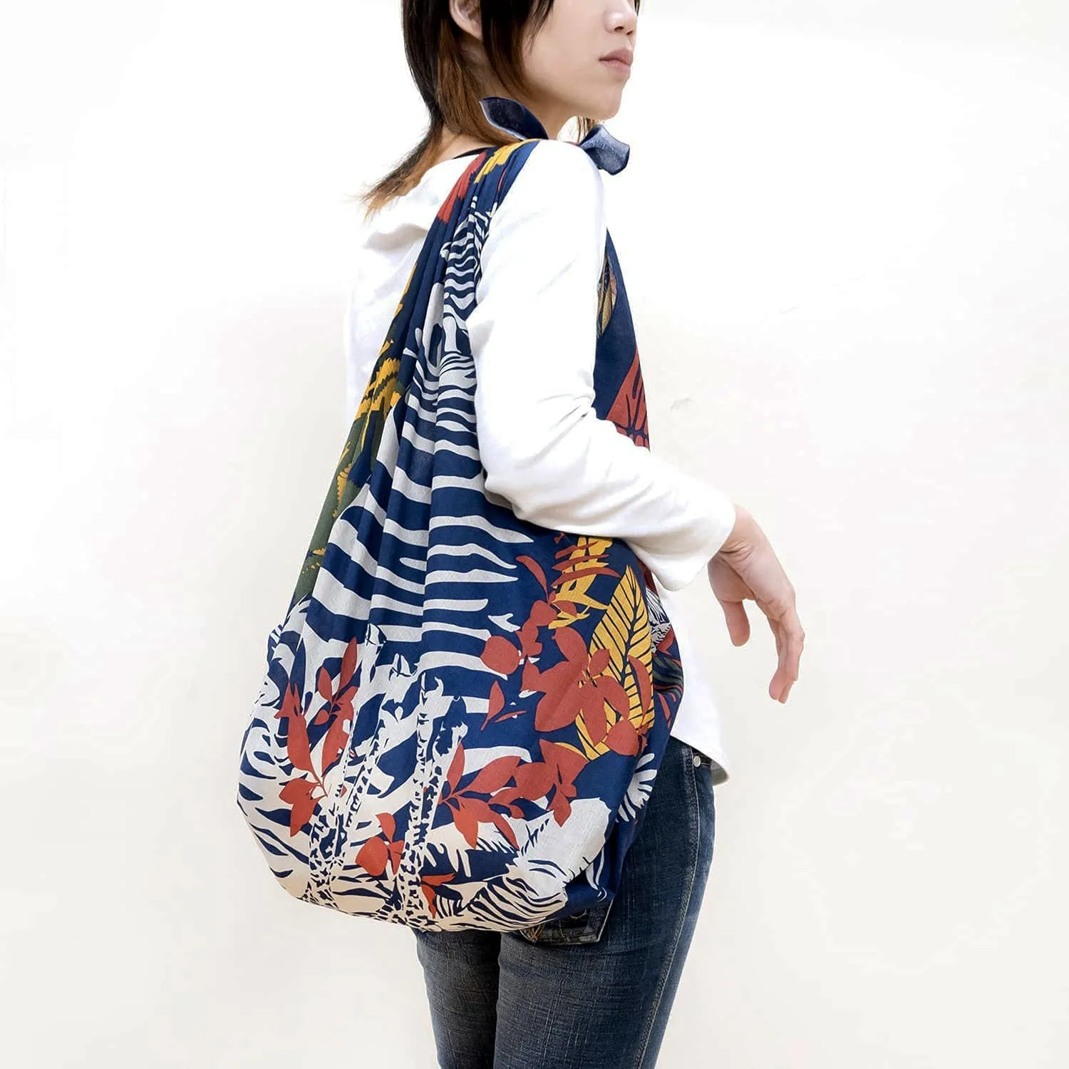 REFRAIN - Water repellent finish - Safari (サファリ)  - Furoshiki   110 x 110 cm　