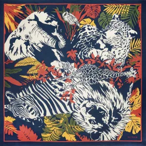 REFRAIN - Water repellent finish - Safari (サファリ)  - Furoshiki   110 x 110 cm　