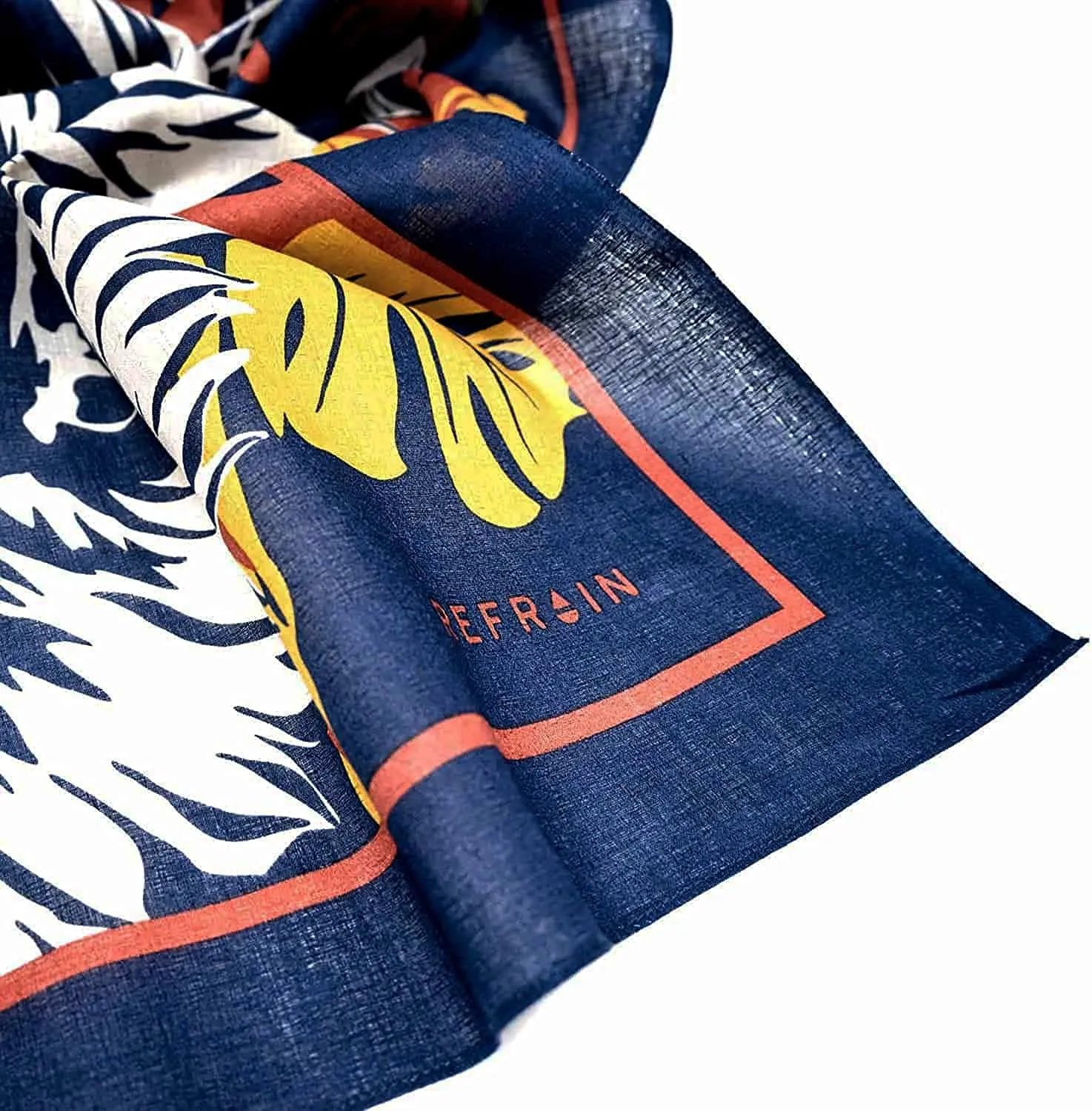 REFRAIN - Water repellent finish - Safari (サファリ)  - Furoshiki   110 x 110 cm　