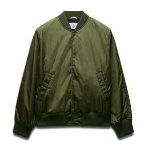 Reigning Champ Men Econyl Satin Nylon Stadium Jacket Fatigue RC-4288-FTG
