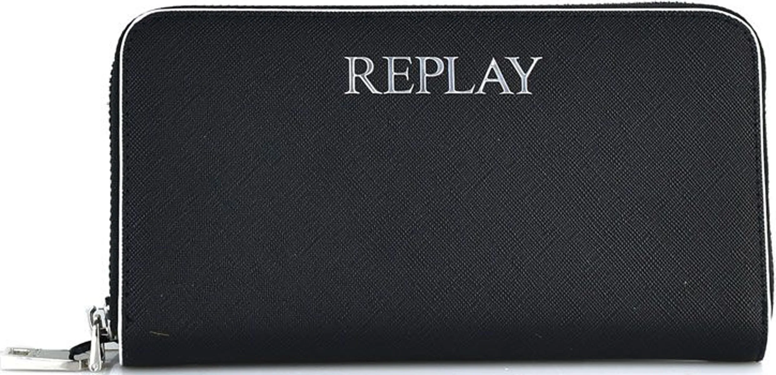 Replay Fw5255.000 Zip Around Purse In Black For Women