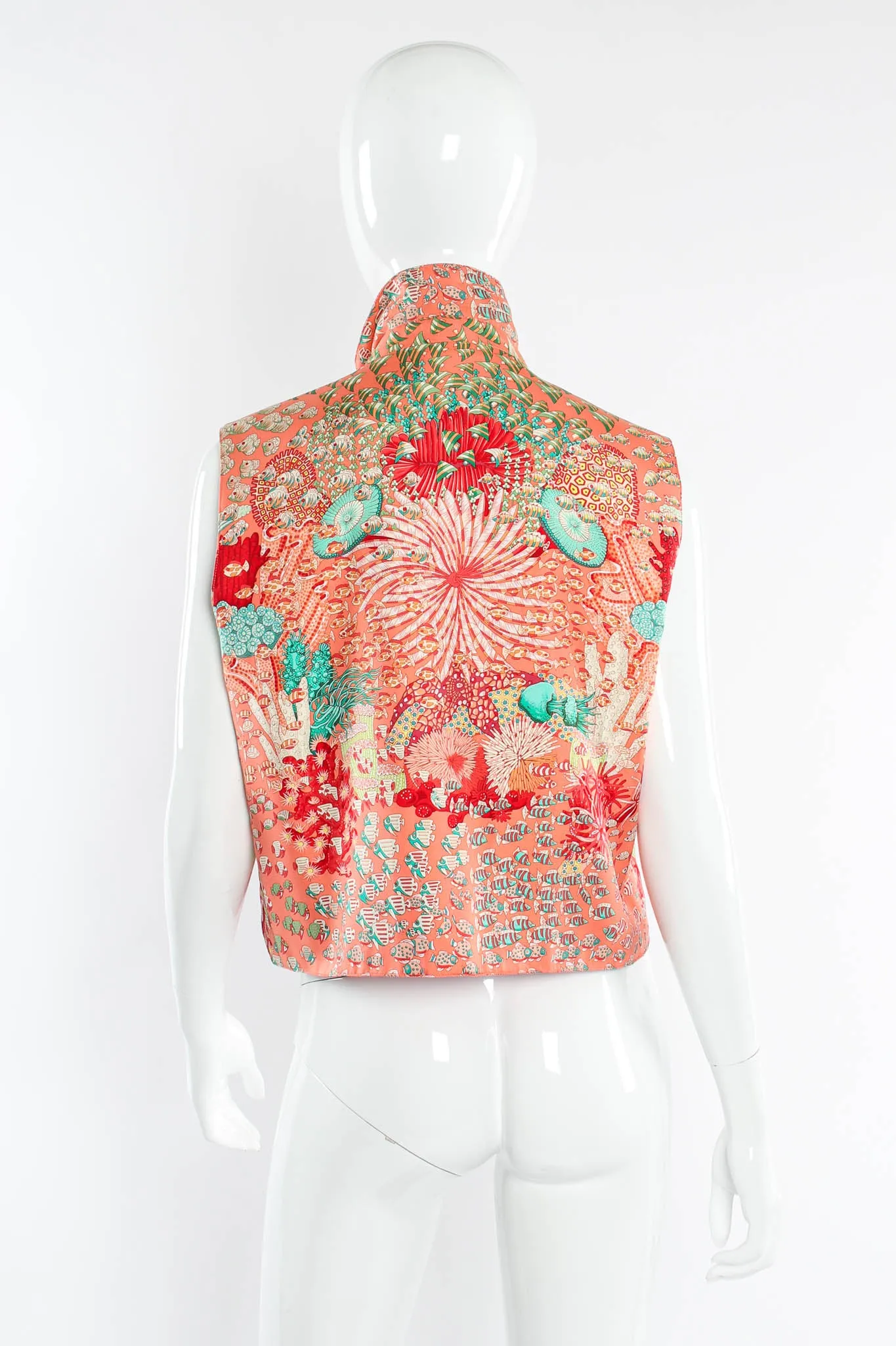 Reversible Silk Clownfish Vest