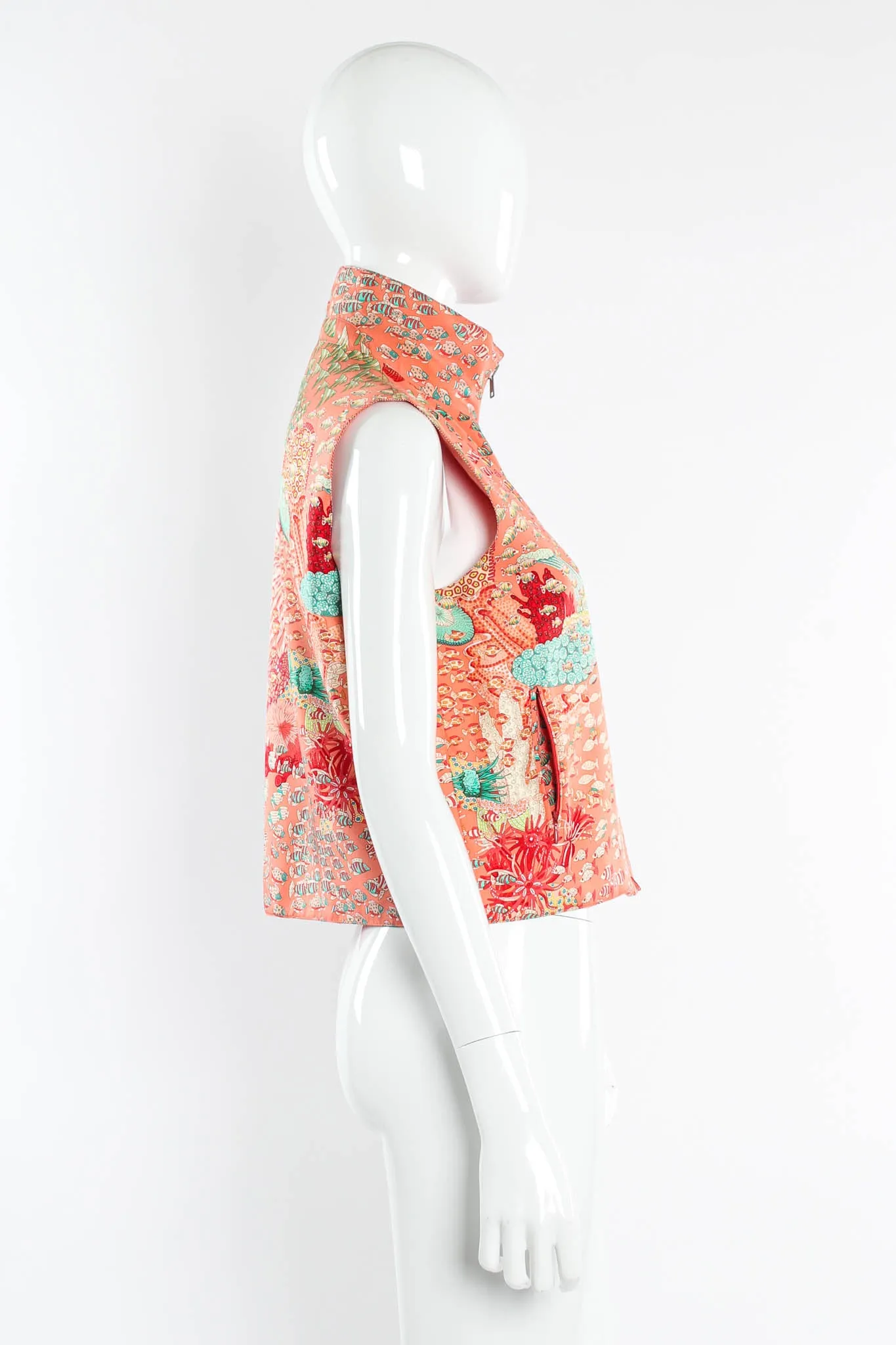 Reversible Silk Clownfish Vest