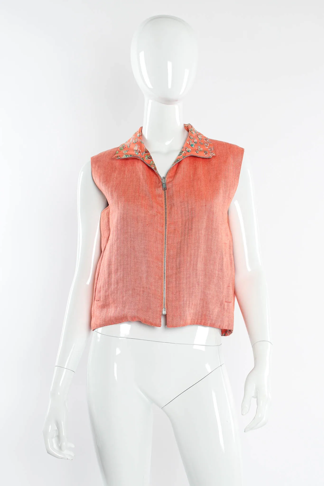 Reversible Silk Clownfish Vest