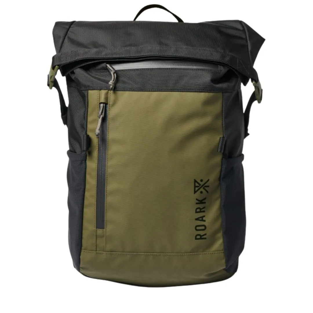 Roark Day Trip Passenger 2.0 27L Backpack Bag - Black Military