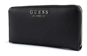 ROBYN SLG LARGE ZIP AROUND - BLACK