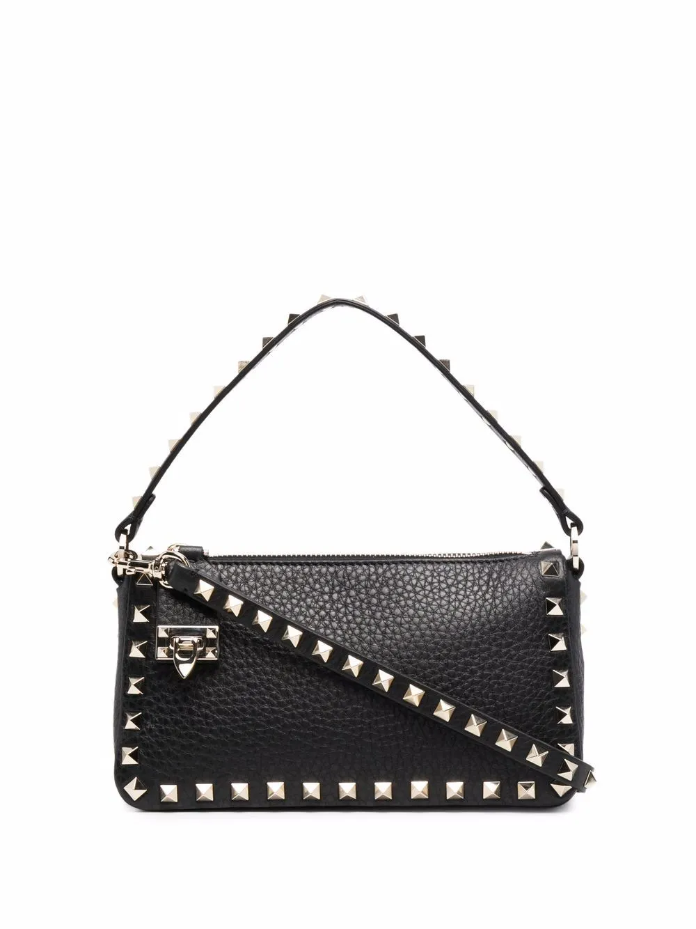 Rockstud small leather shoulder bag