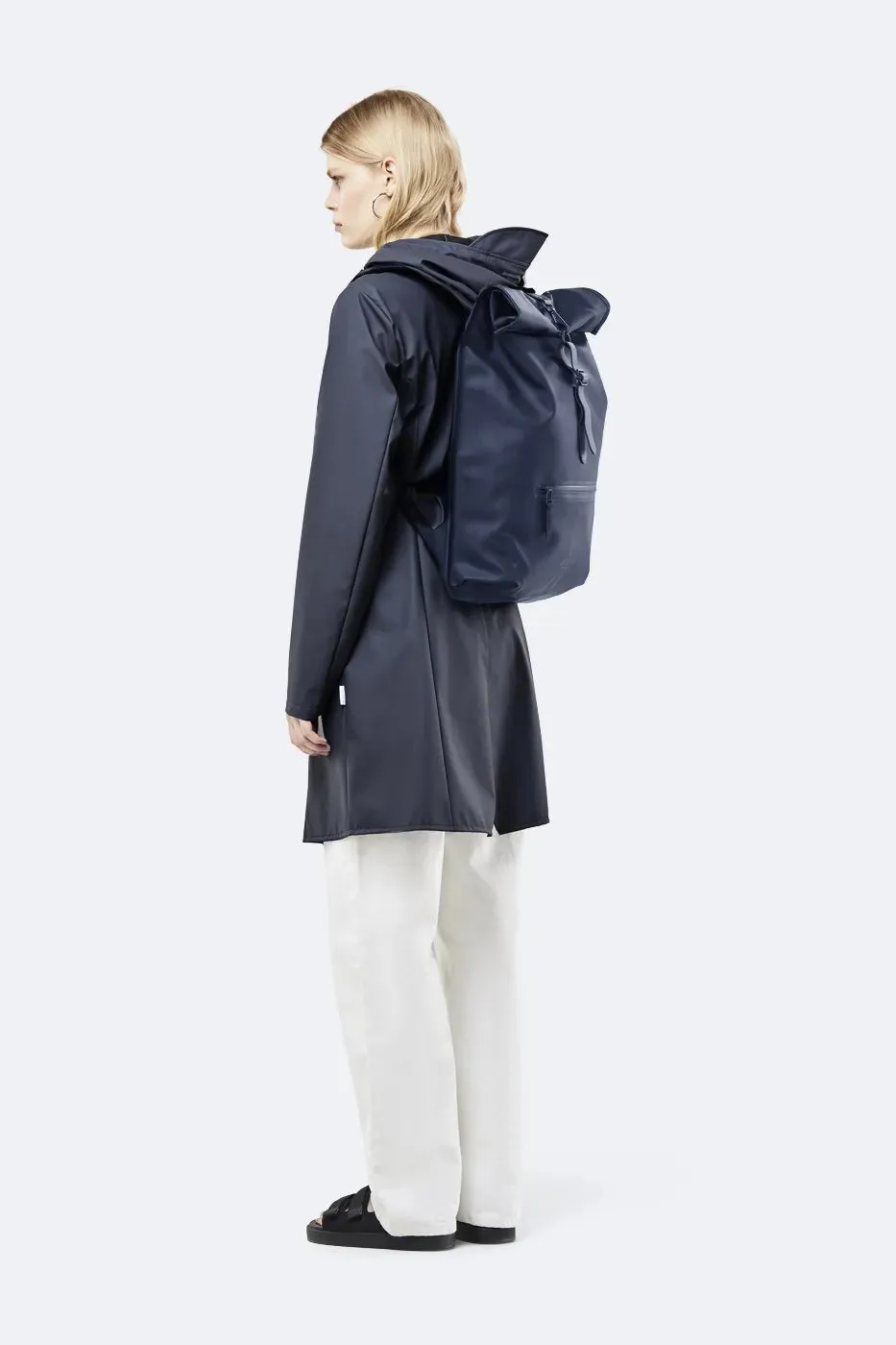 Rolltop Rucksack Azul