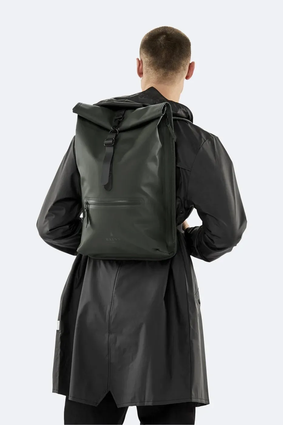 Rolltop Rucksack Verde