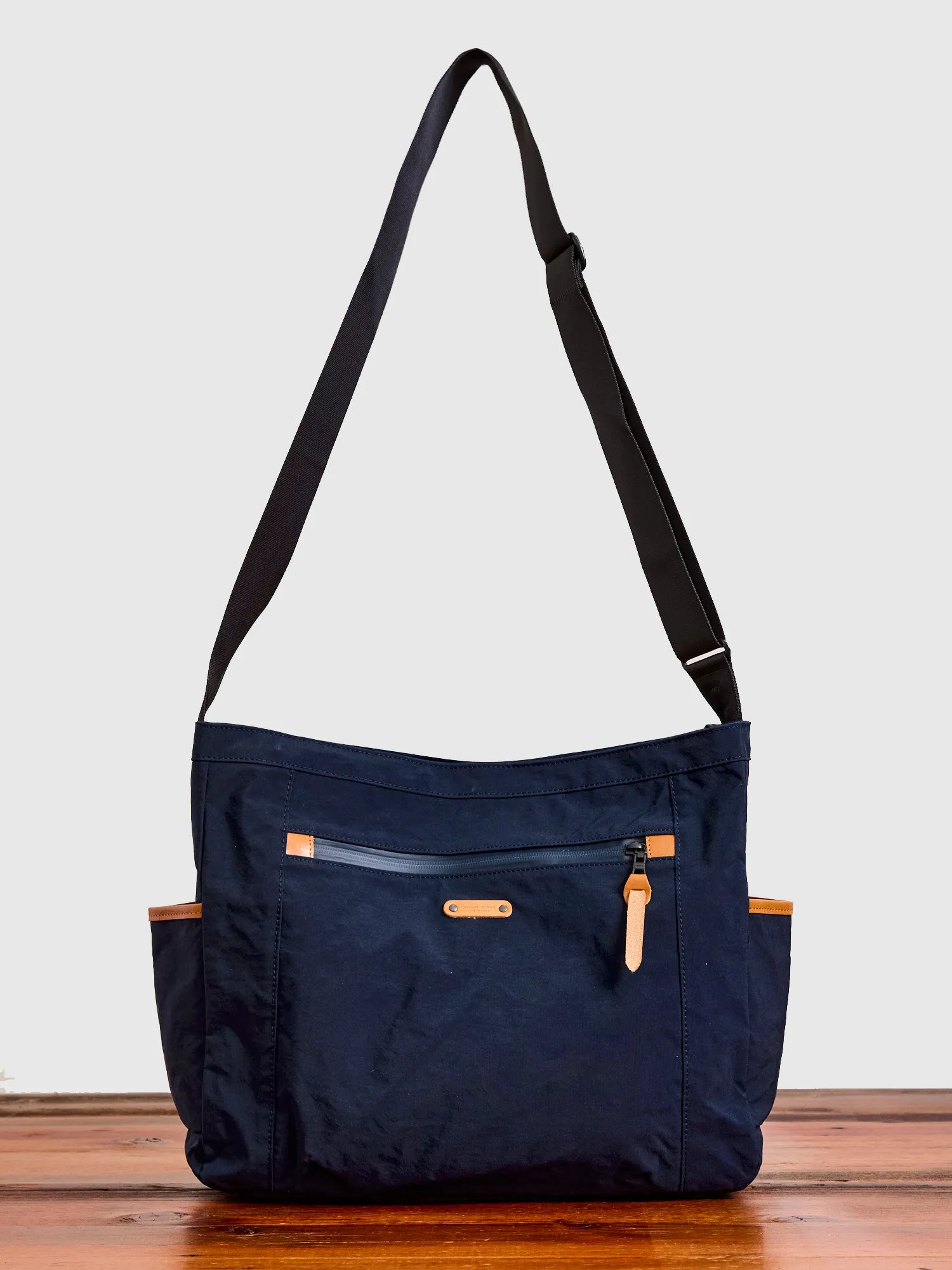 Root Shoulder Tote Bag in Navy
