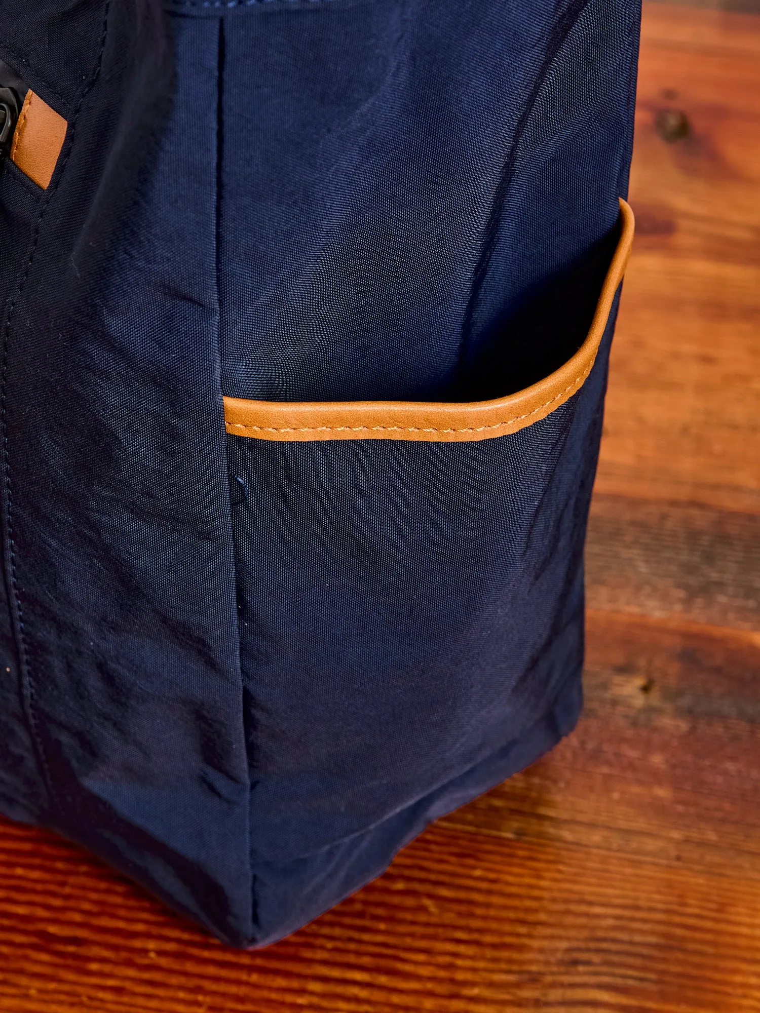 Root Shoulder Tote Bag in Navy