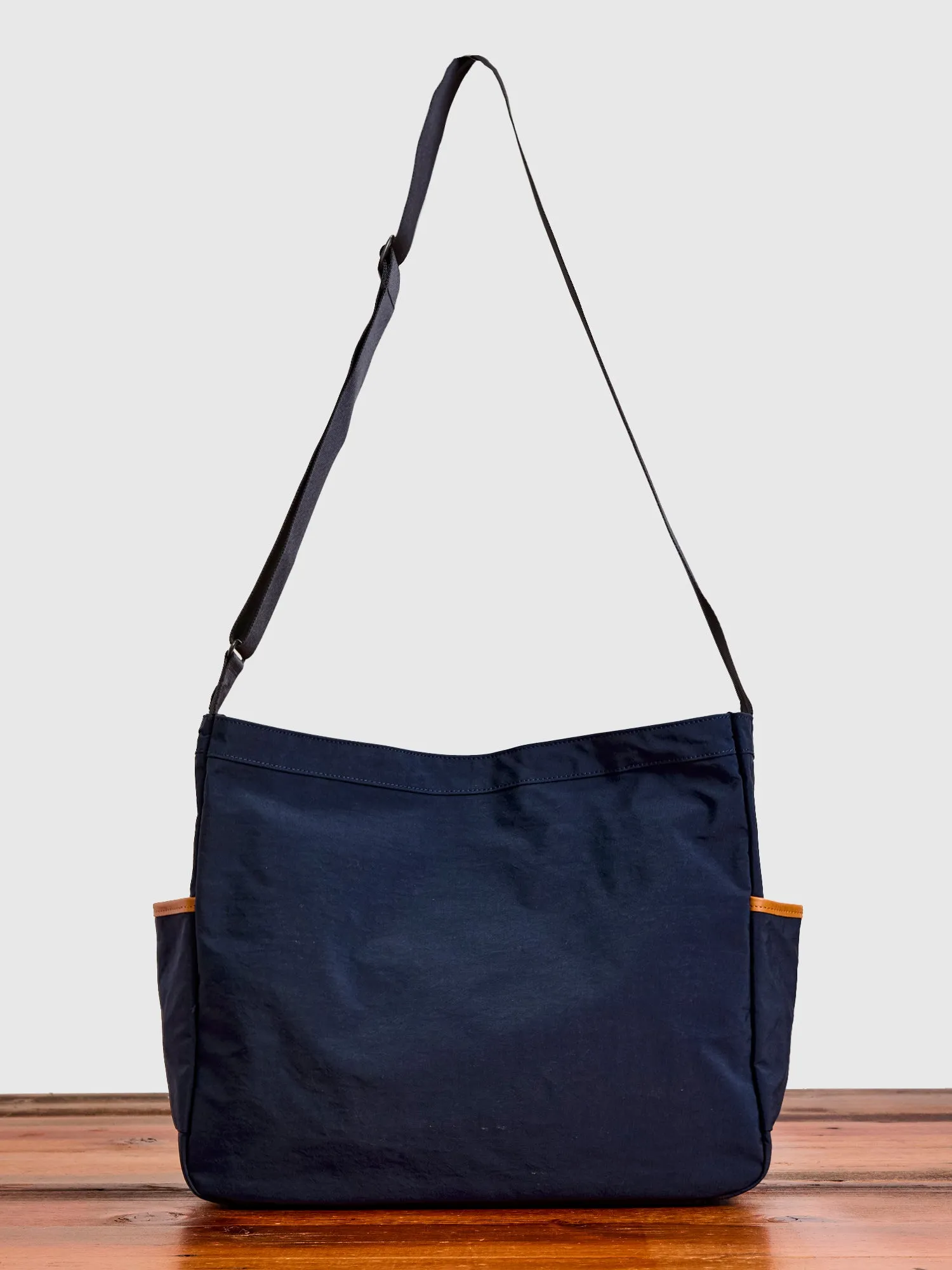 Root Shoulder Tote Bag in Navy
