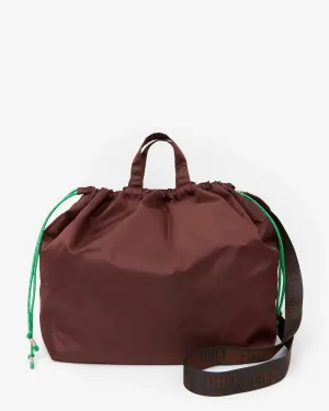 Sac Tout in Brown Nylon