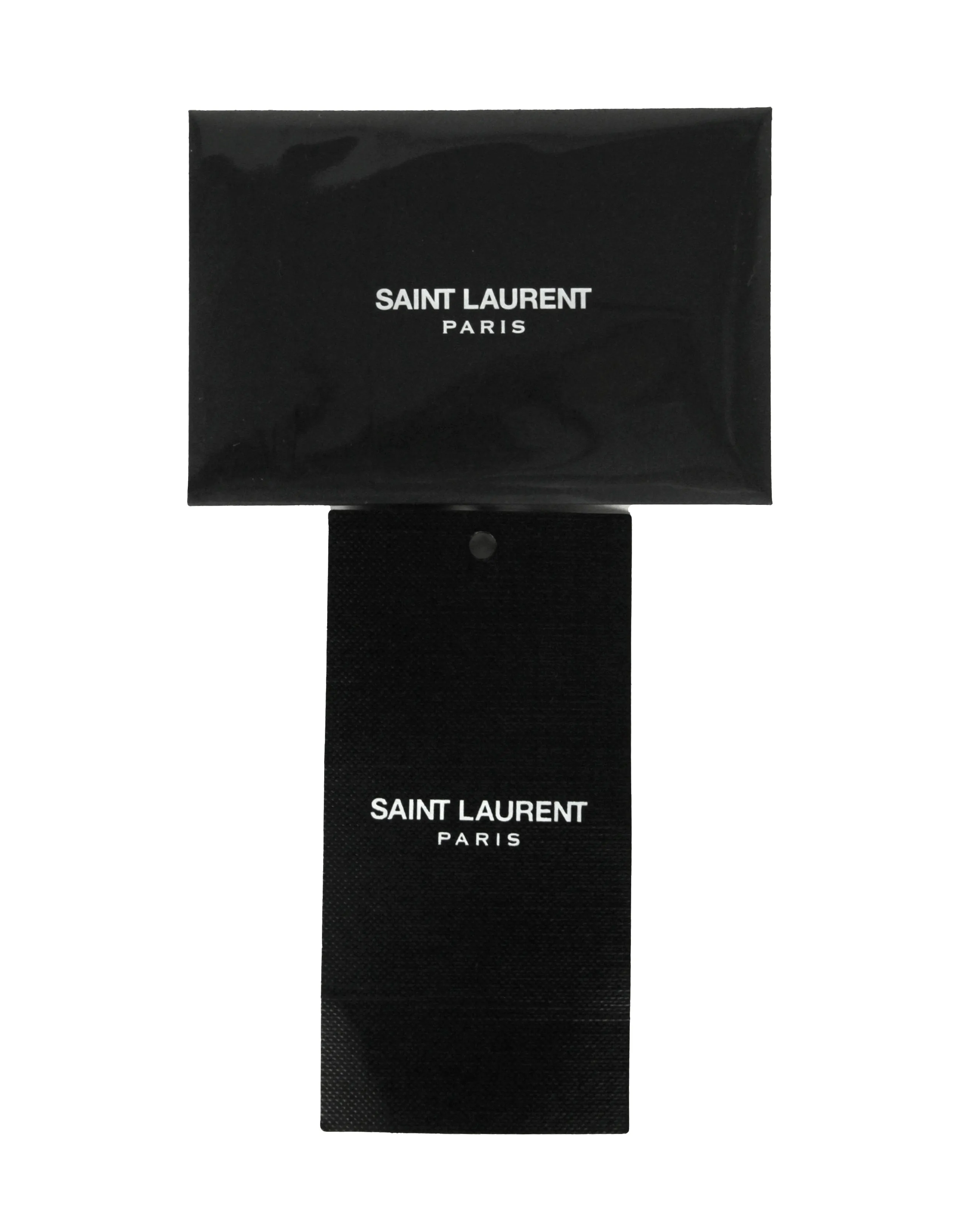 Saint Laurent Black Shearling Trim Calfskin Medium Niki Chain Shoulder Bag