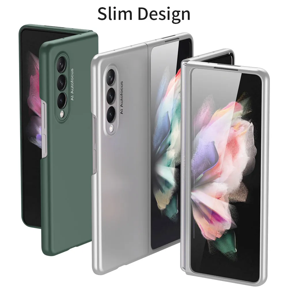Samsung Galaxy Z Fold 3 5G Case Ultra-thin Anti-knock Protection Matte Hard Plastic Case For Samsung Z Fold3 5G Cover