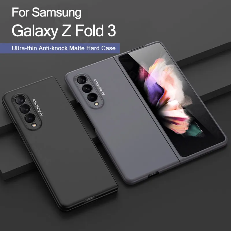 Samsung Galaxy Z Fold 3 5G Case Ultra-thin Anti-knock Protection Matte Hard Plastic Case For Samsung Z Fold3 5G Cover