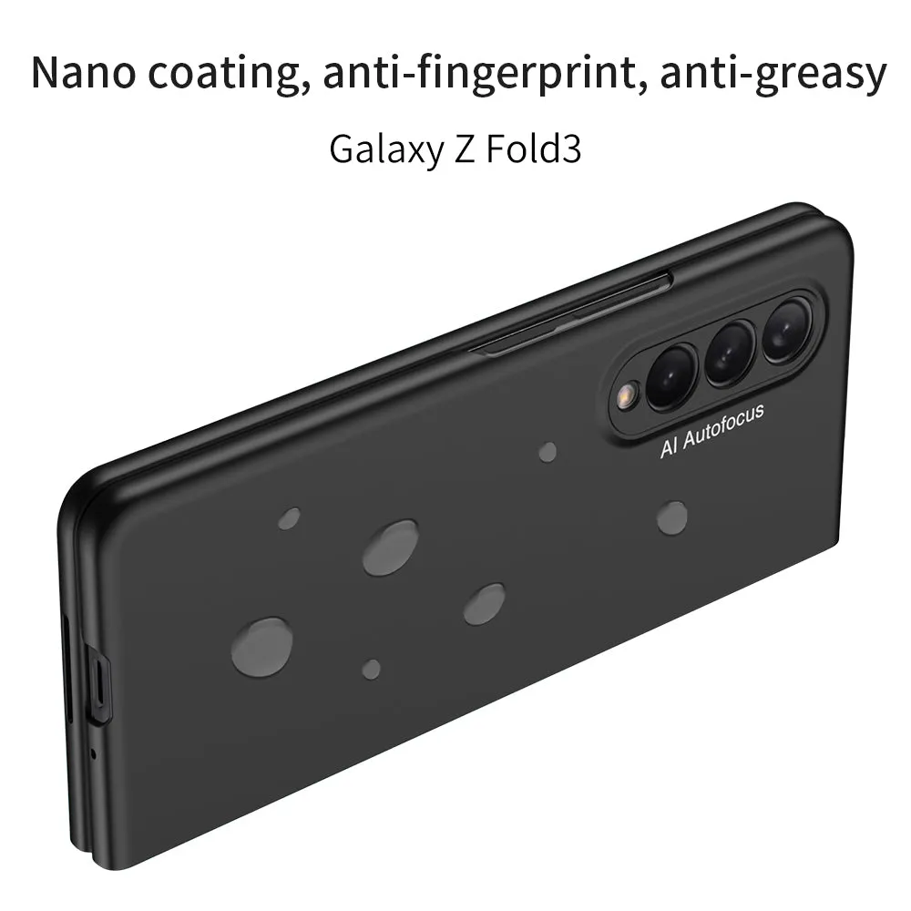 Samsung Galaxy Z Fold 3 5G Case Ultra-thin Anti-knock Protection Matte Hard Plastic Case For Samsung Z Fold3 5G Cover