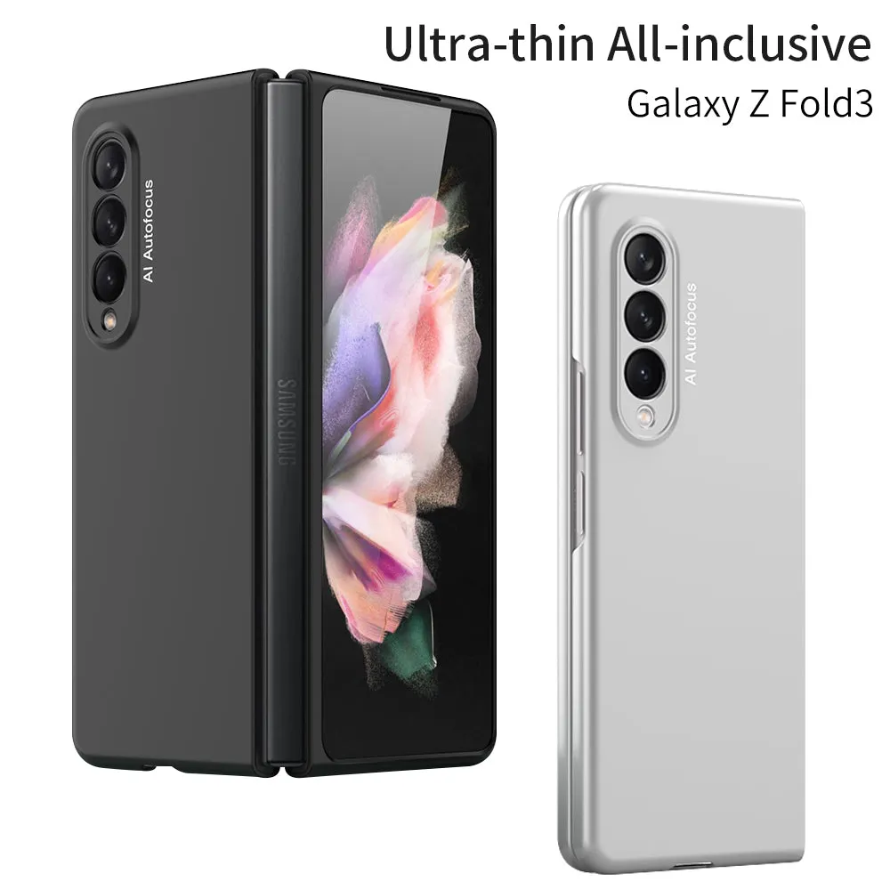 Samsung Galaxy Z Fold 3 5G Case Ultra-thin Anti-knock Protection Matte Hard Plastic Case For Samsung Z Fold3 5G Cover