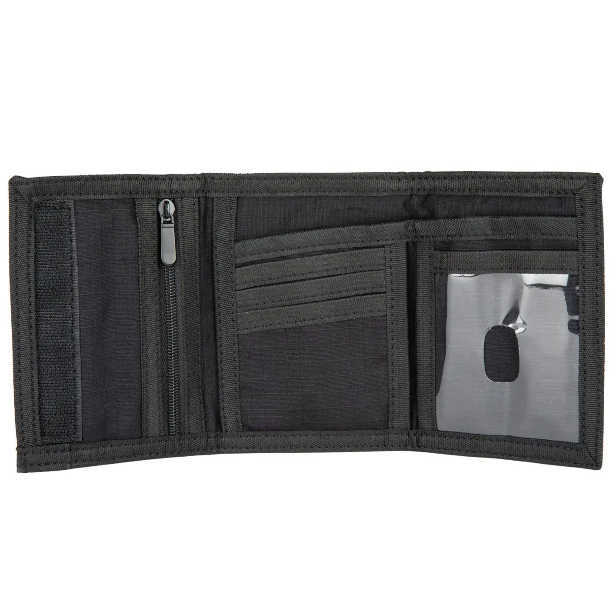 Santa Cruz Oval Check Flame Wallet | Black