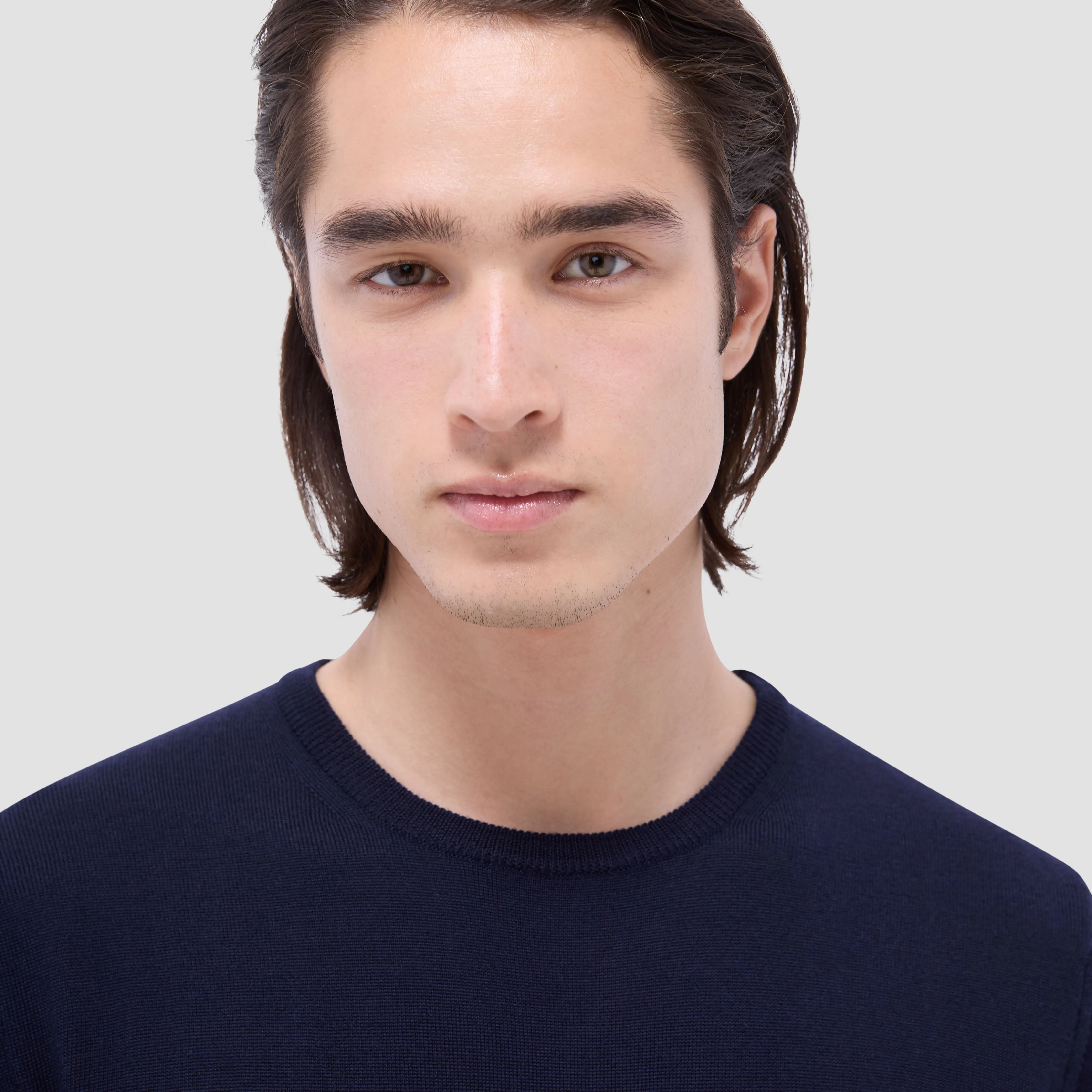Scott Crew Neck Super Merino Sweater