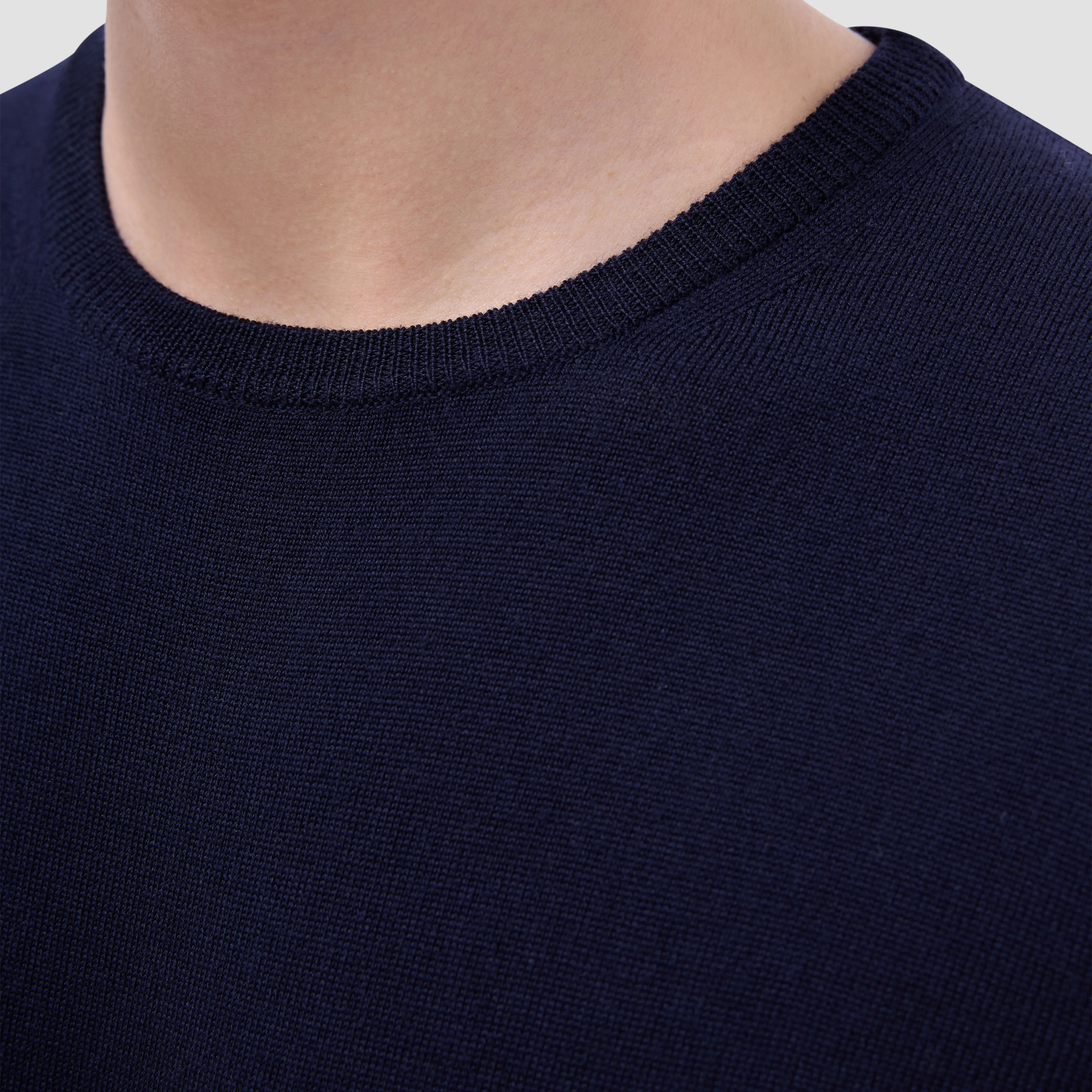 Scott Crew Neck Super Merino Sweater
