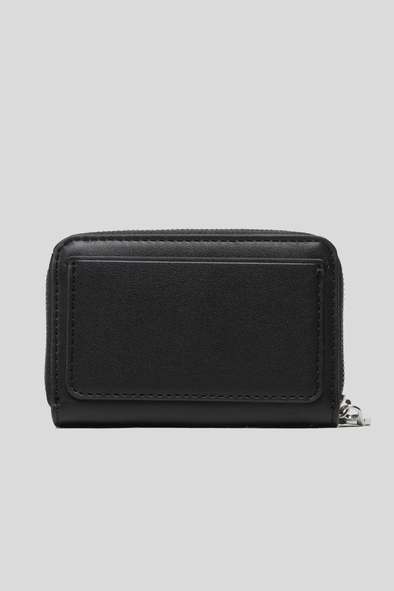 Sculpted Mono Med Zip Around - Black