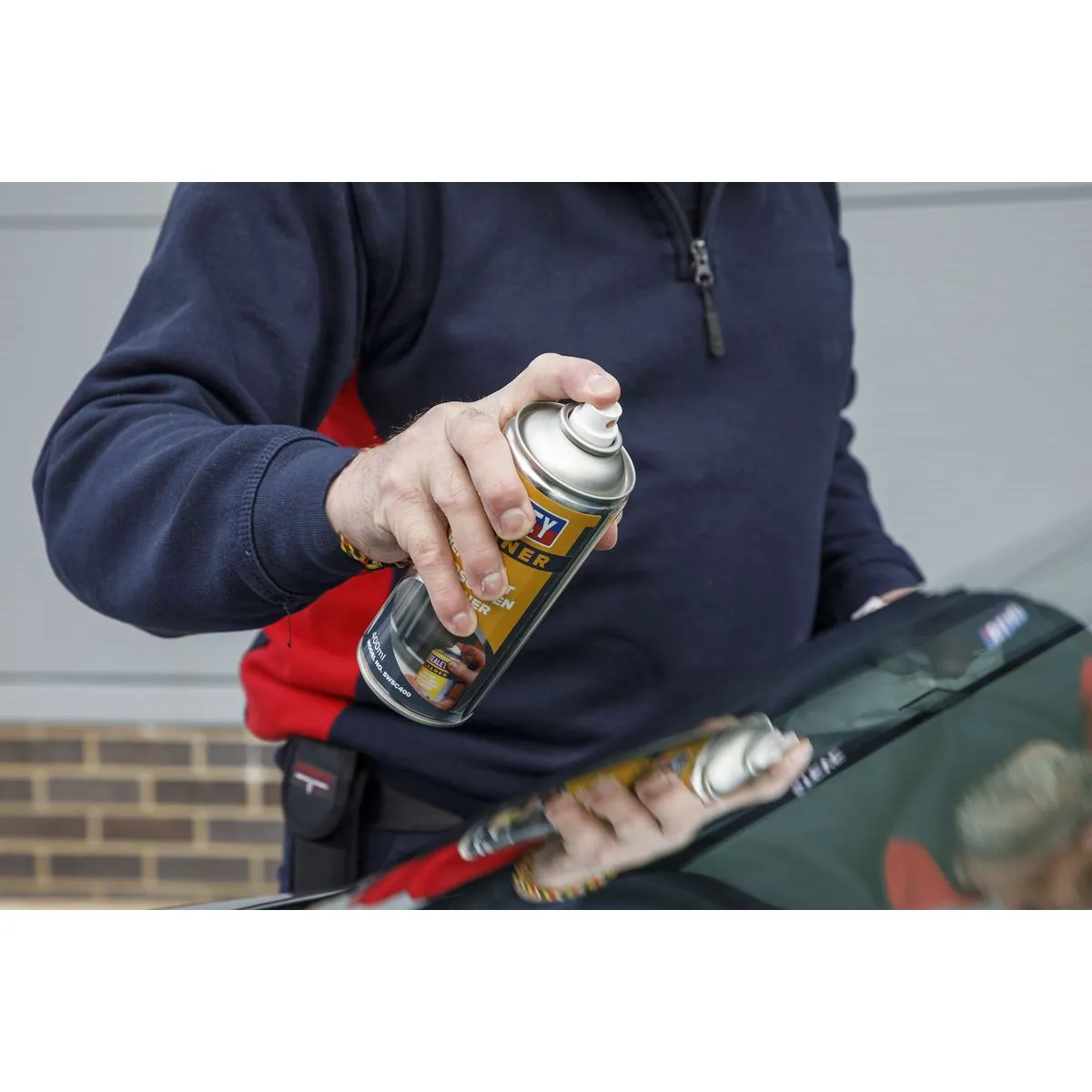 Sealey Windscreen Cleaner, Water Repellent 400ml