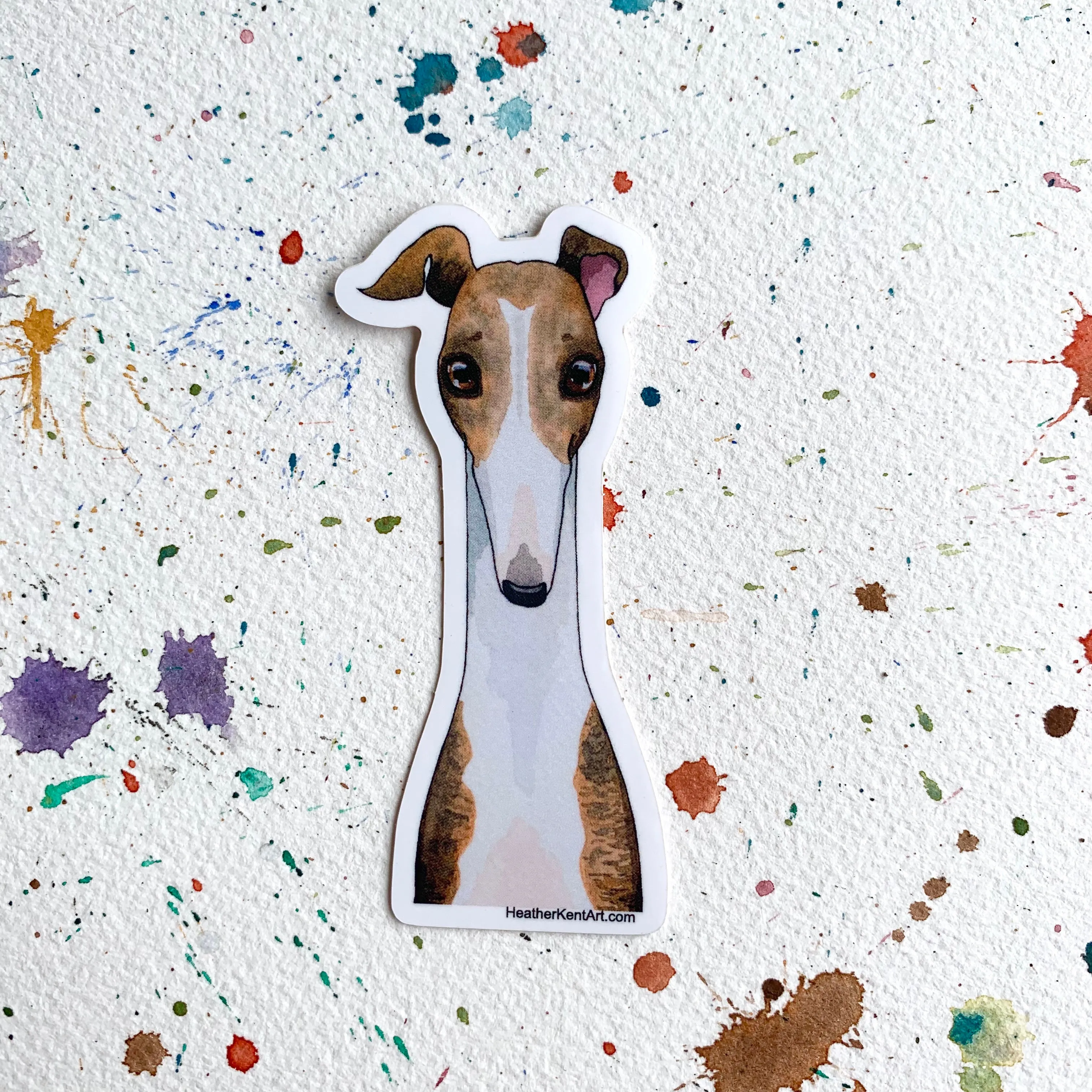 Set of 5 Dogs Vinyl Stickers, 3 inch, Five Doggos FREE SHIPPING