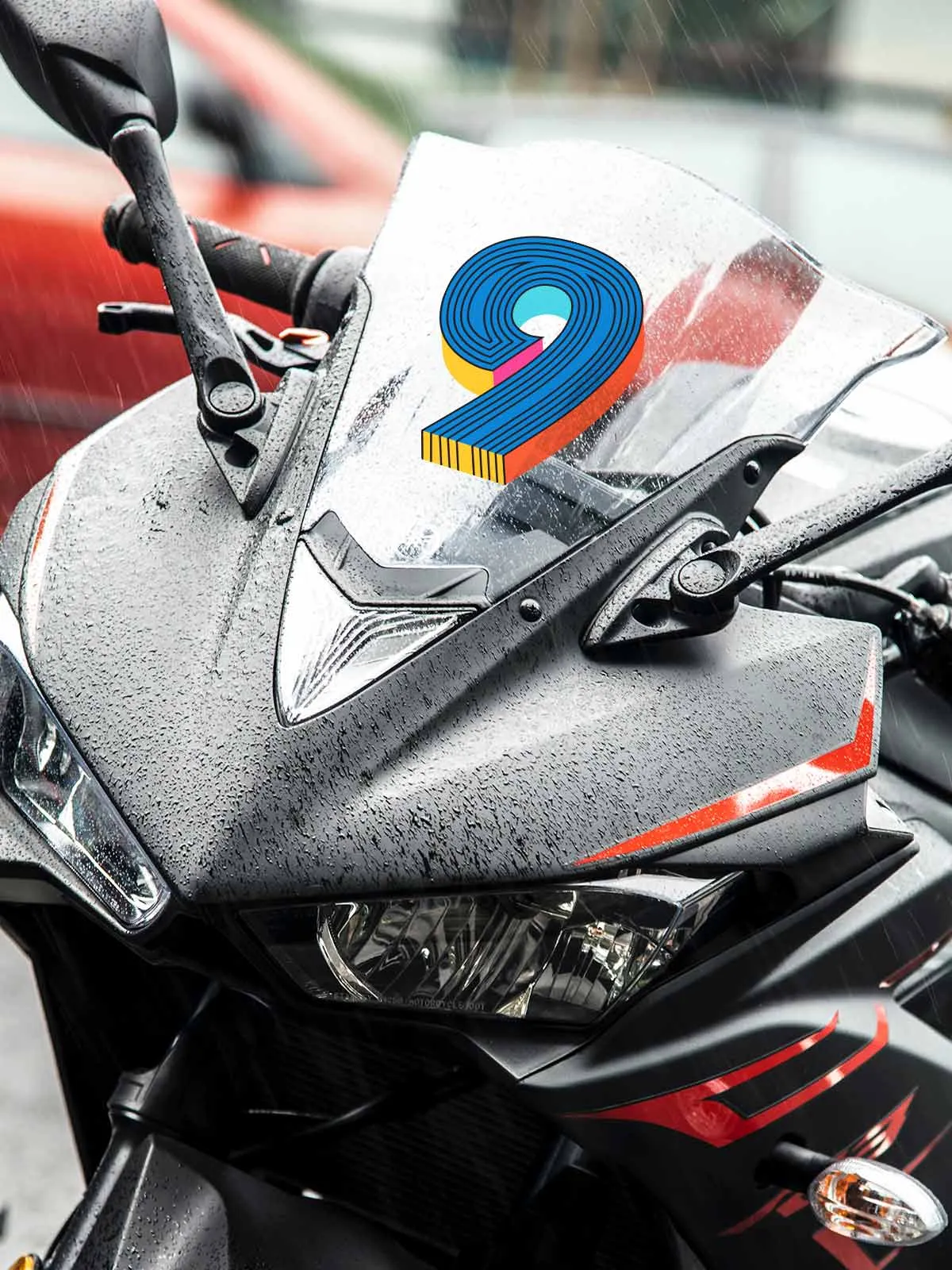 Seven Number | Bike/Laptop/Car Sticker