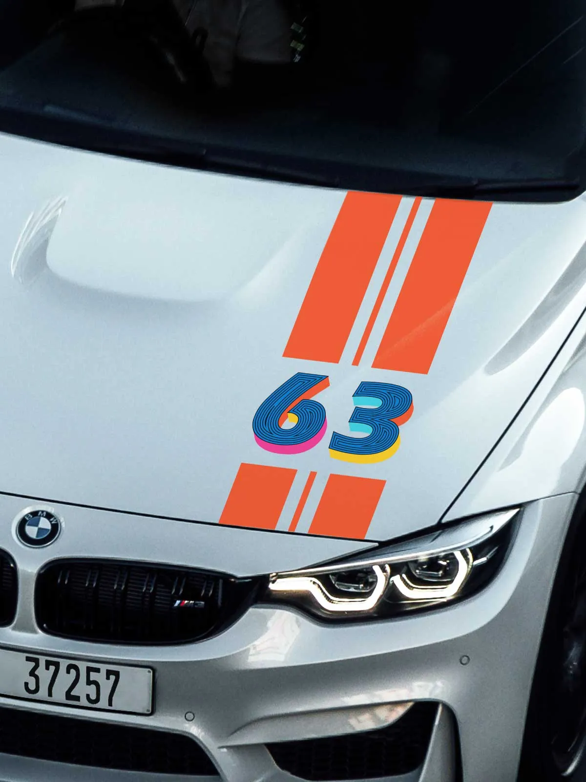 Seven Number | Bike/Laptop/Car Sticker
