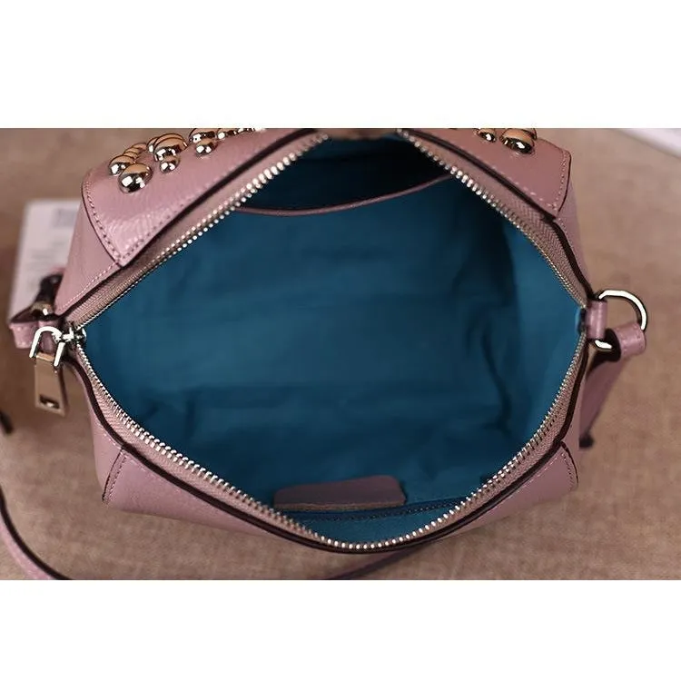 Shell / Crossbody Bag  <br>Genuine-Leather