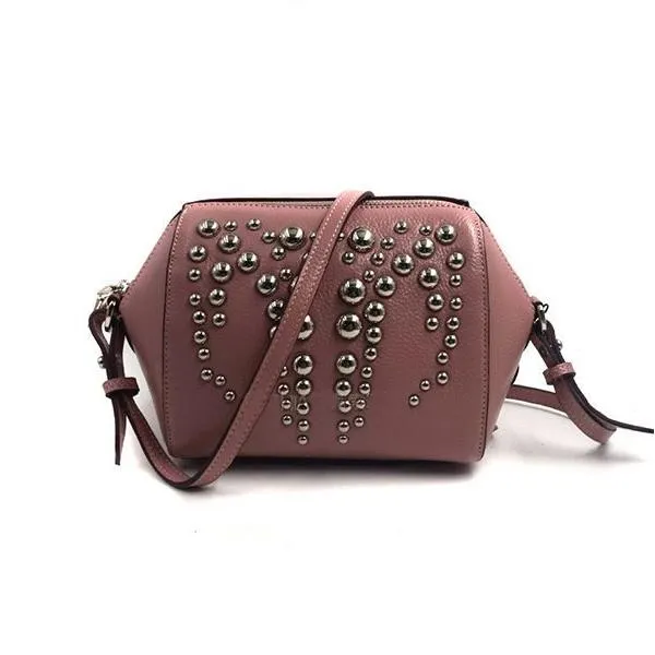 Shell / Crossbody Bag  <br>Genuine-Leather